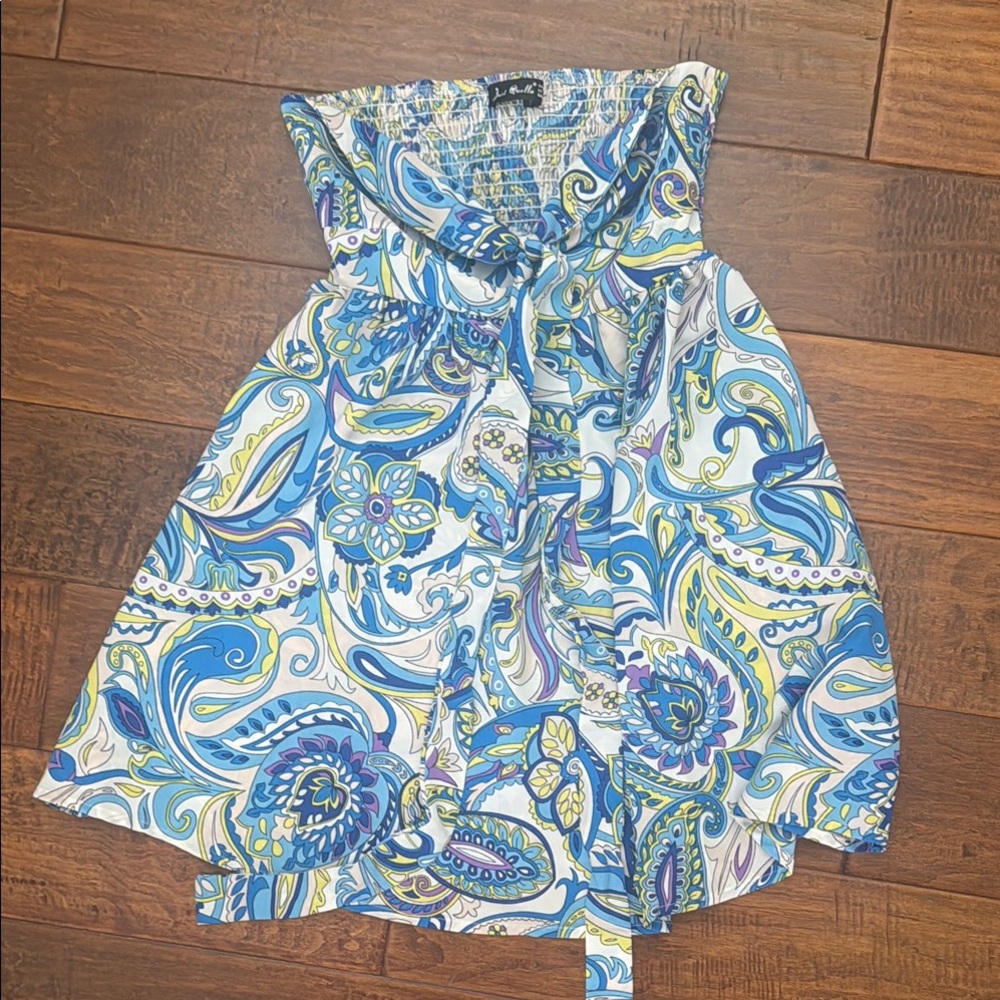 Just Quella Strapless mini dress